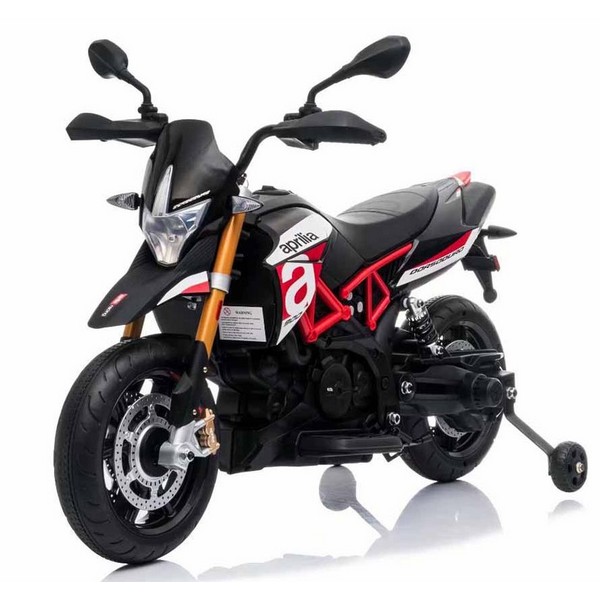 Продукт Акумулаторен мотор Aprilia Dorsoduro 900, 12V с меки гуми и помощни колела - 0 - BG Hlapeta